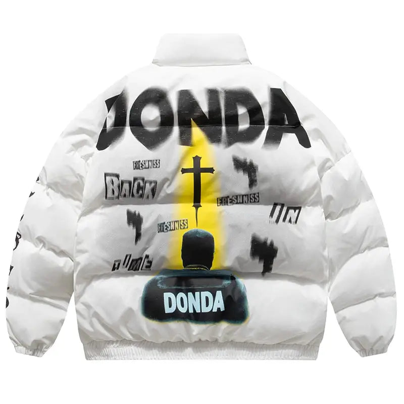 Donda y2k down jacket: style and warmth by kanye west