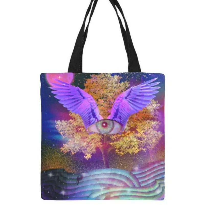 Lightweight y2k tote bag with sturdy handle for shopping essentials - one size - bags