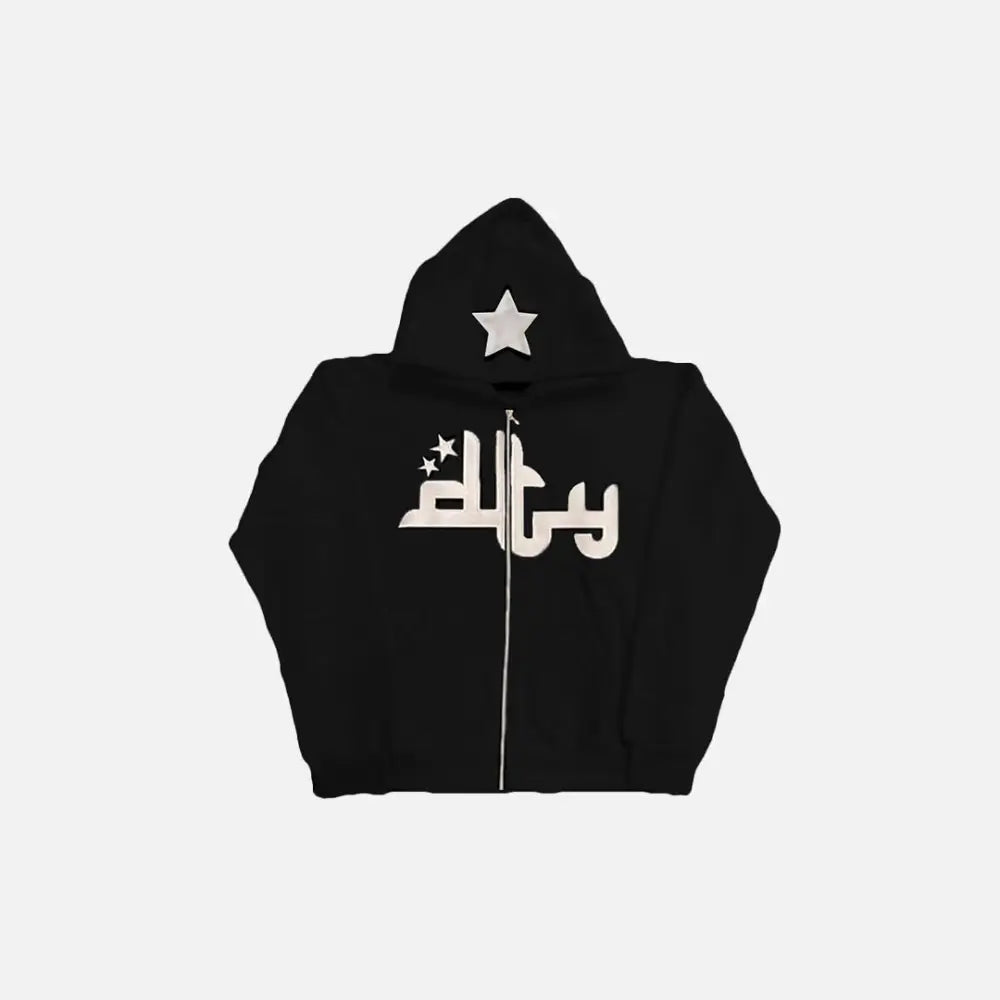 Dty hoodies for stylish y2k streetwear comfort and warmth - black / s