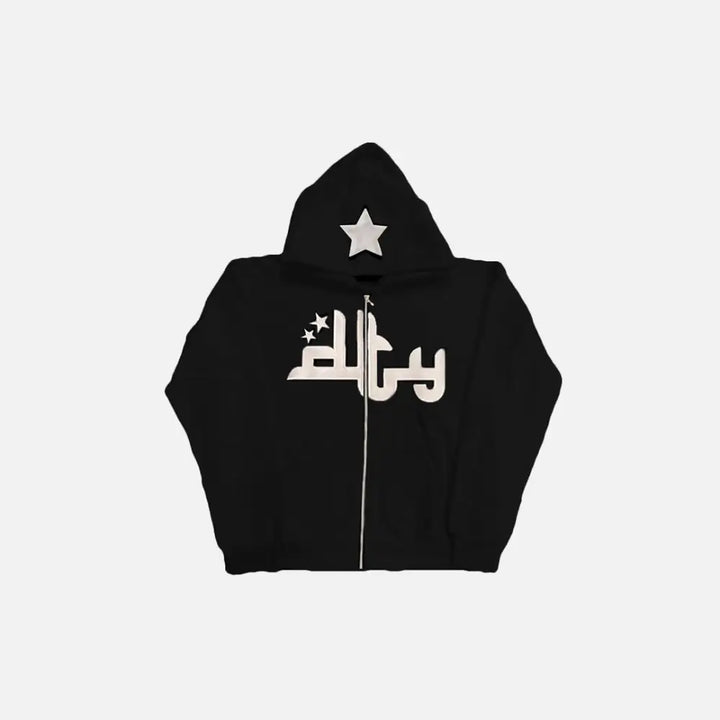 Dty hoodies for stylish y2k streetwear comfort and warmth - black / s