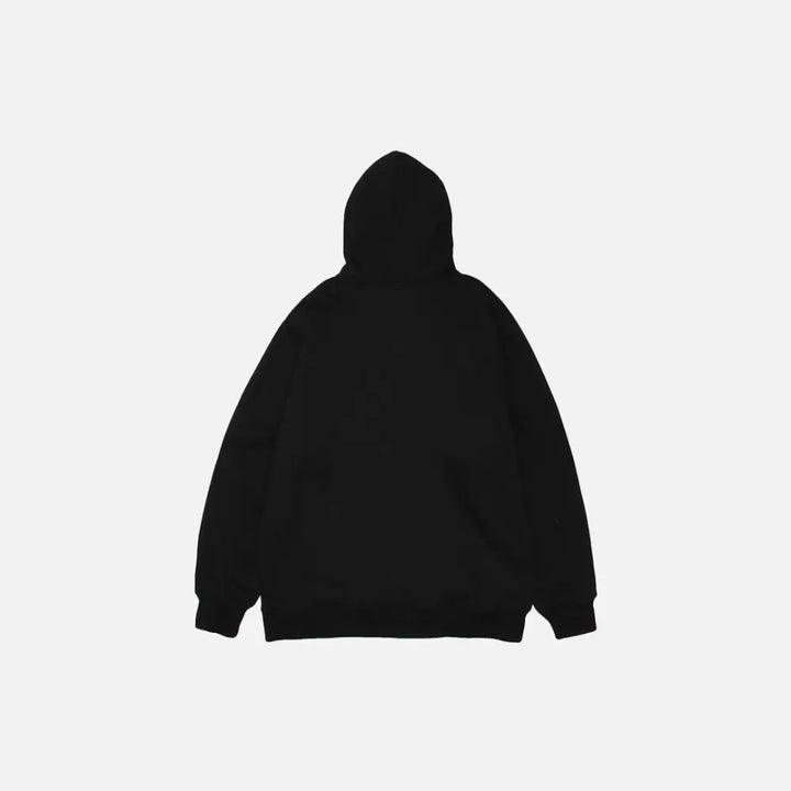 Y2k heart double match hoodie for trendy streetwear style - hoodies