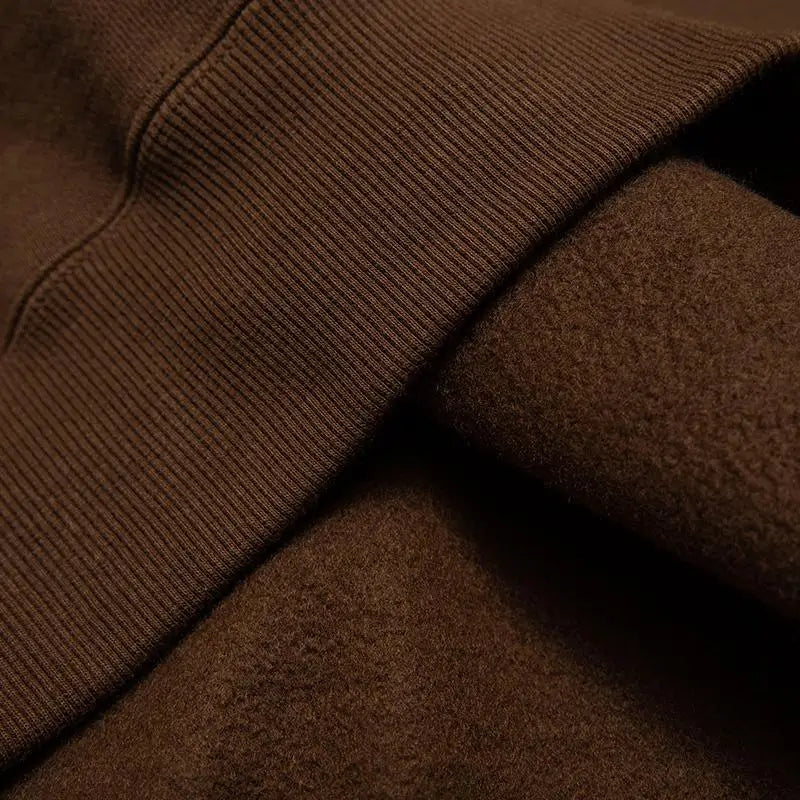 Enjoy y2k life hoodie with hooded collar in luxurious cotton - hoodies