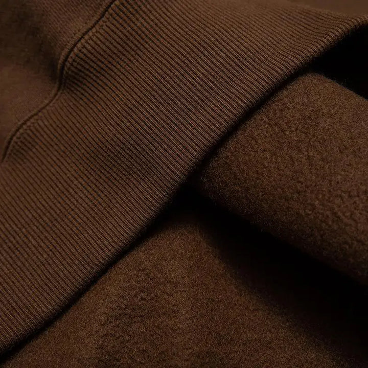 Enjoy y2k life hoodie with hooded collar in luxurious cotton - hoodies