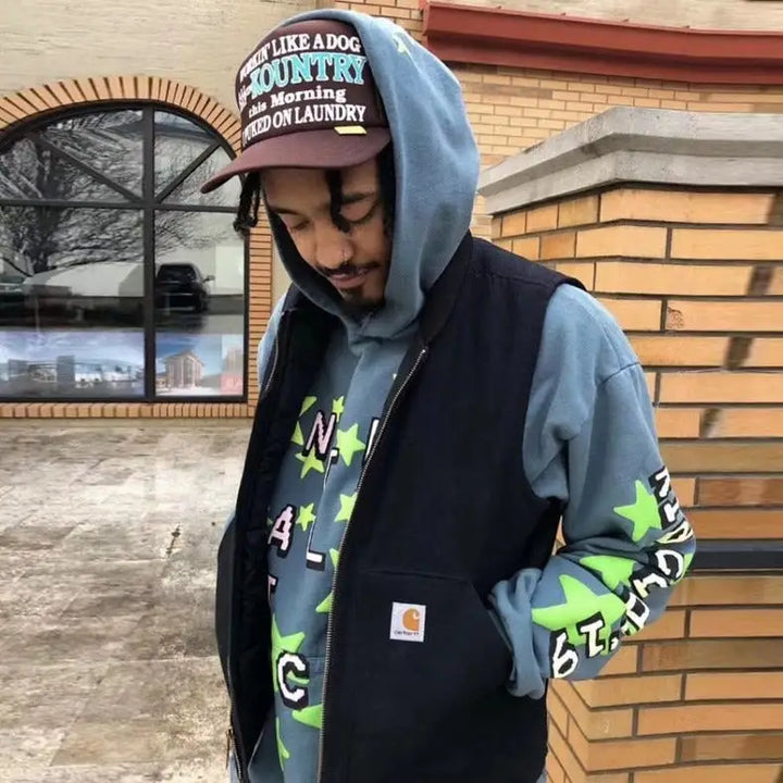 Enter galactic y2k hoodie for ultimate streetwear style - hoodies