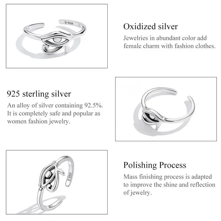 Sterling silver ring with free velvet jewelry bag - rings
