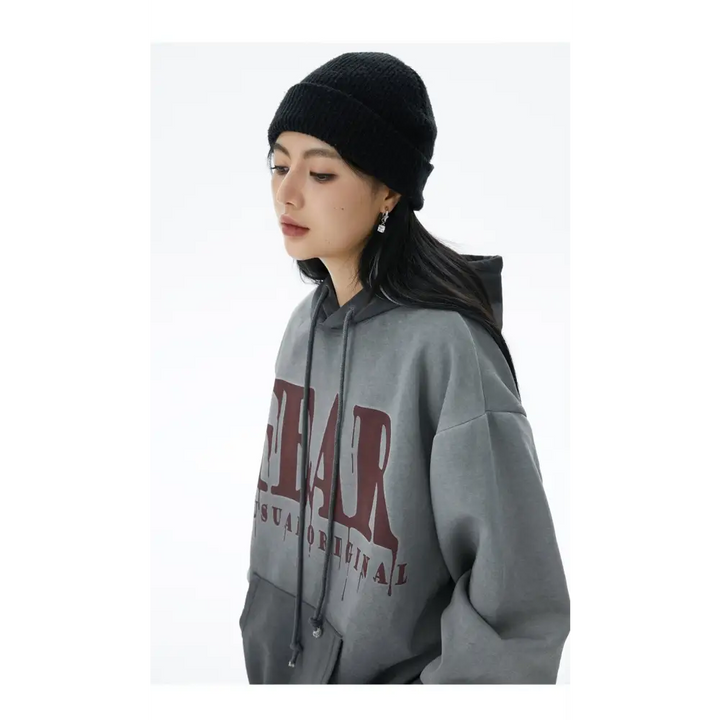 Washed pear y2k gradient hoodie for a stylish streetwear look - hoodies