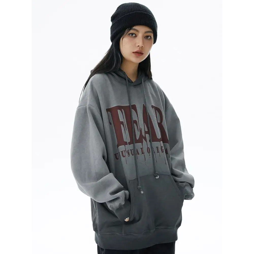 Washed pear y2k gradient hoodie for a stylish streetwear look - hoodies