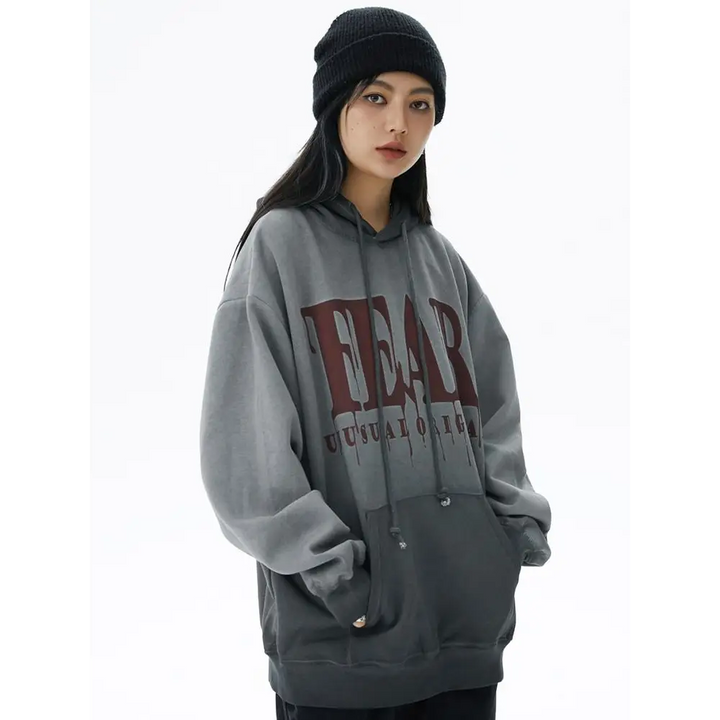 Washed pear y2k gradient hoodie for a stylish streetwear look - hoodies