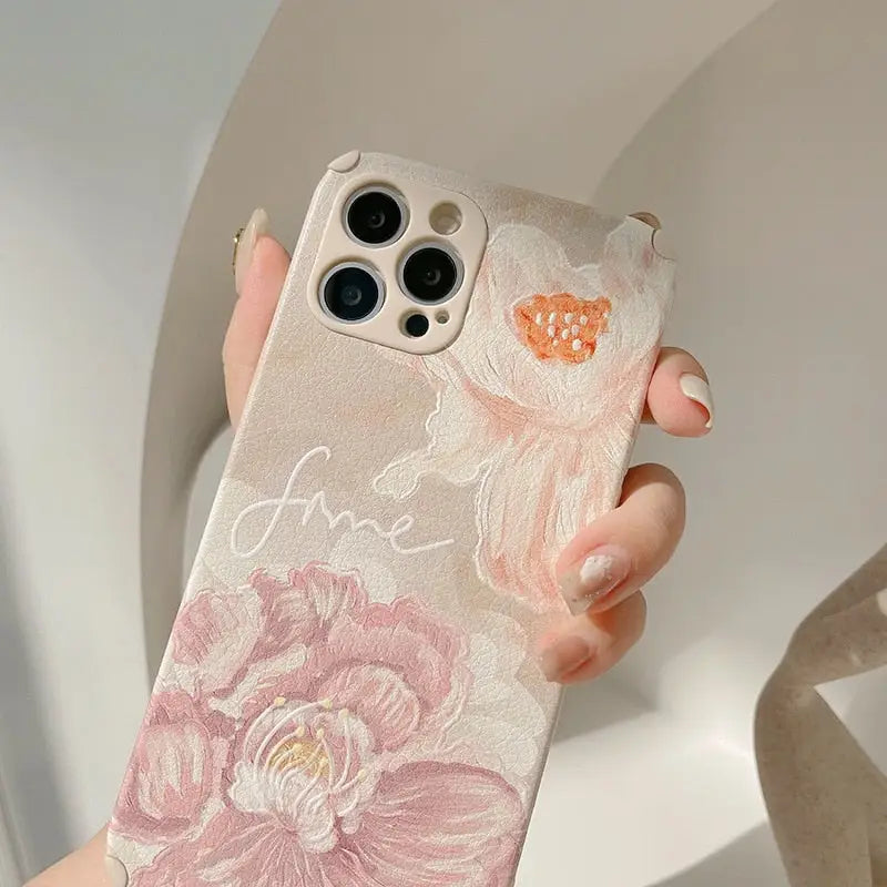 Trendy y2k floral iphone case for stylish protection - cases
