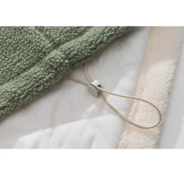 Shooting stars turtleneck fleece jacket for comfort and style - jackets