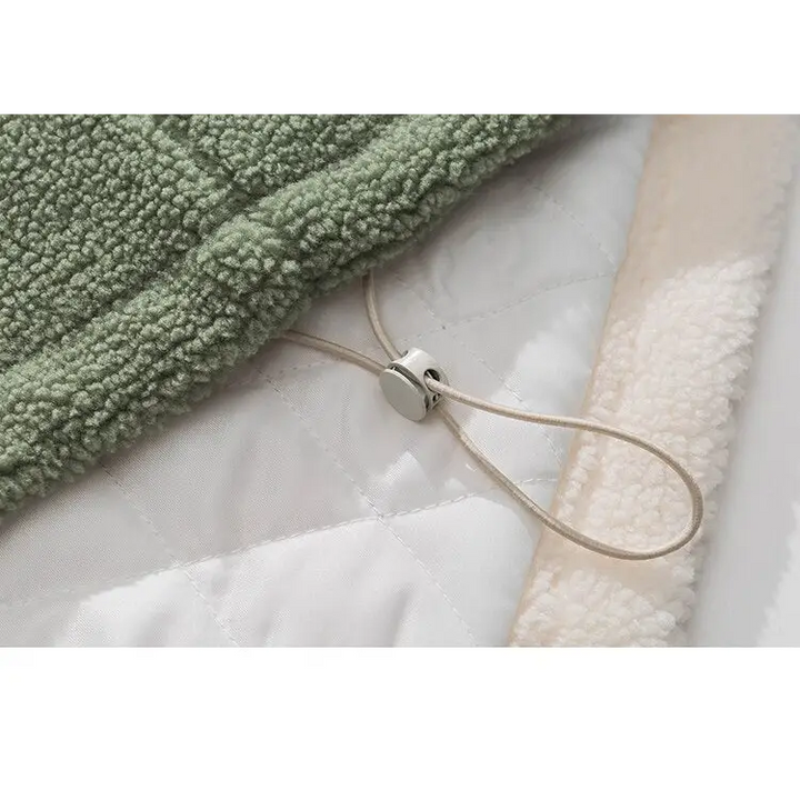 Shooting stars turtleneck fleece jacket for comfort and style - jackets