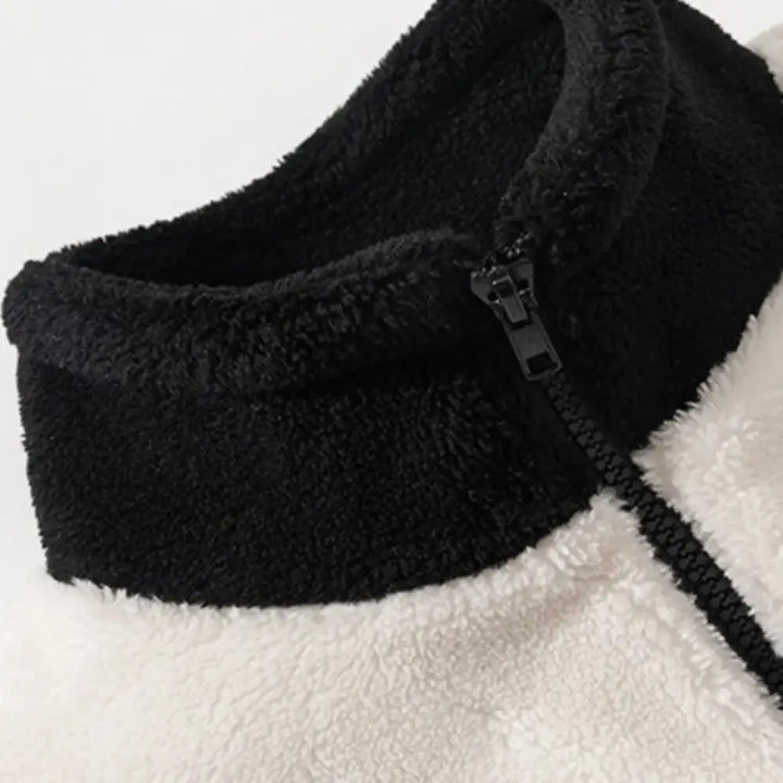 Fleece y2k black for urban fashion enthusiasts