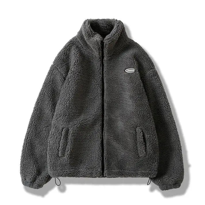 Y2k v5 limited fleece from streetwear for urban fashion lovers - grey / s