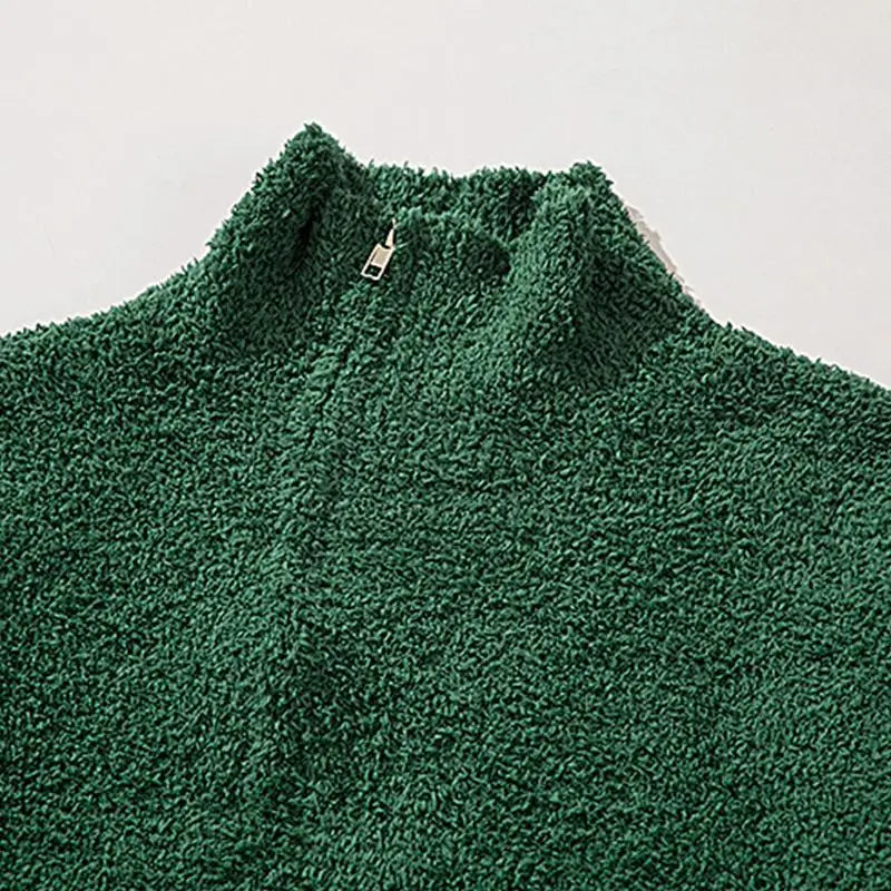 Cozy y2k style stars and stripes fleece jacket - jackets