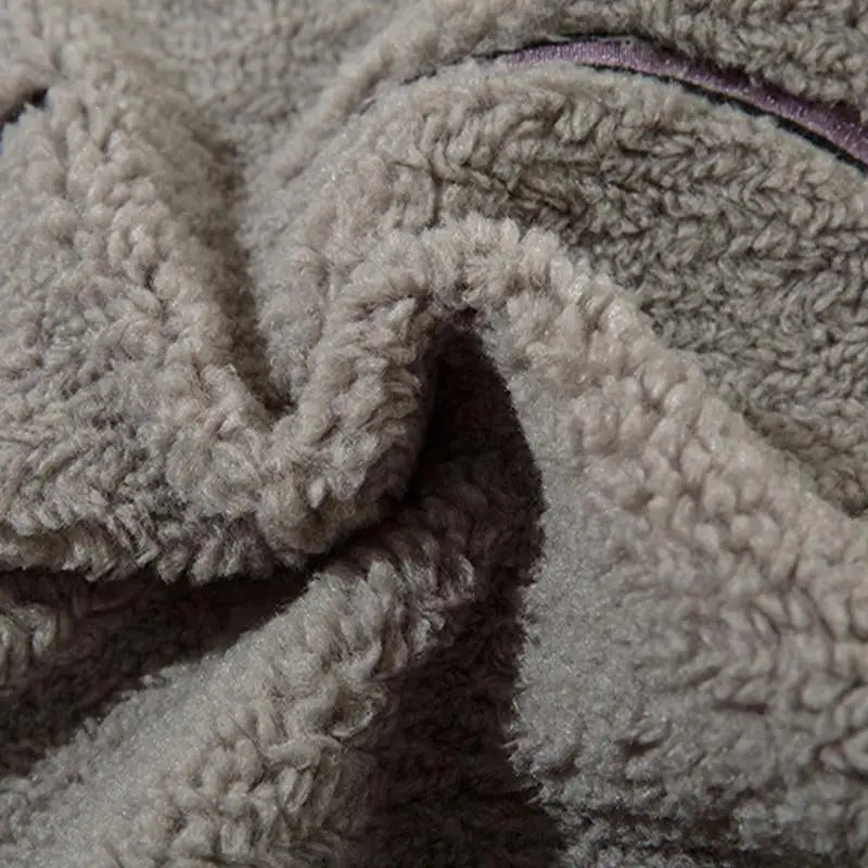 Y2k plush fleece zip jacket from the streetwear collection