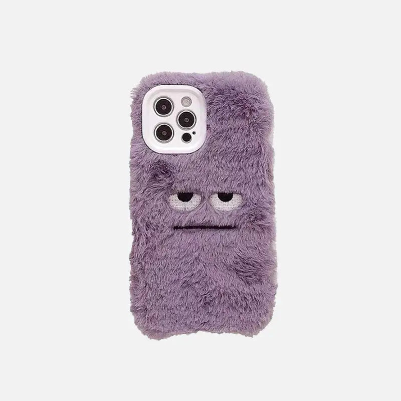Fluffy monster mobile phone case for stylish iphone protection - iphone 7 - cases