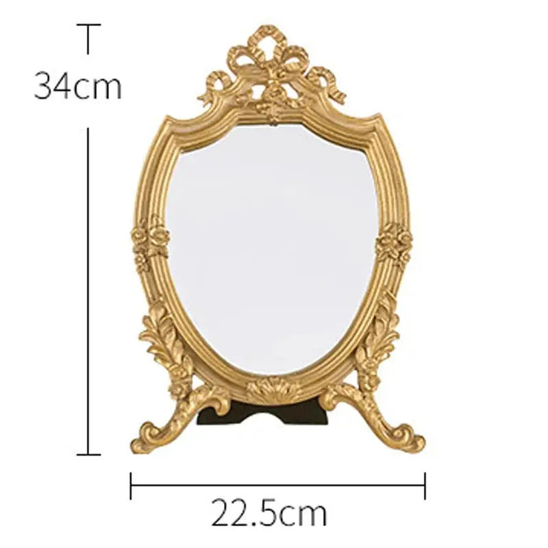 French style beauty mirror for vintage aesthetic bedrooms