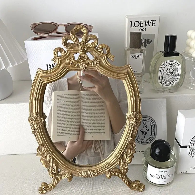 French style beauty mirror for vintage aesthetic bedrooms
