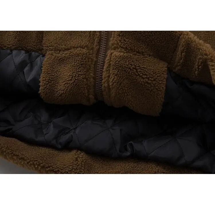 Y2k furry fleece zip jacket for warmth and style