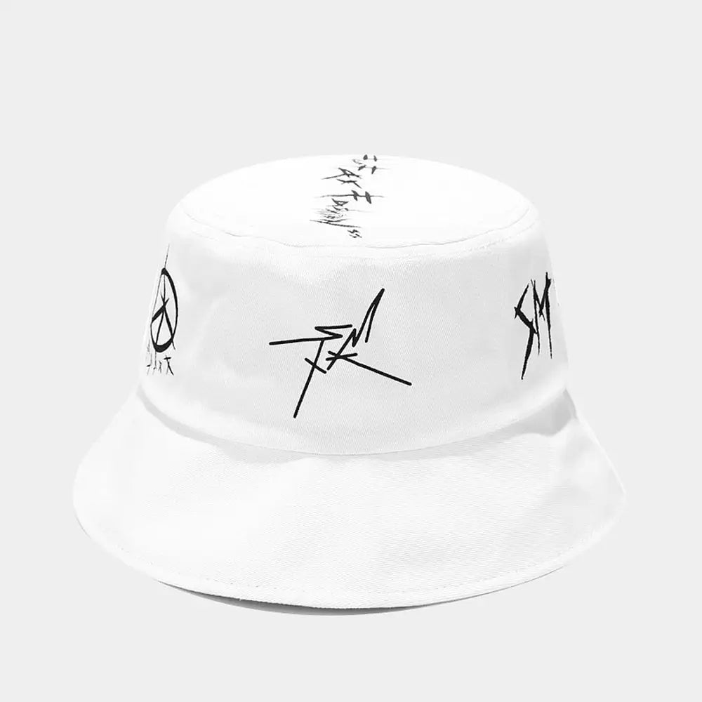 Good and evil y2k bucket hat for stylish outfits hats