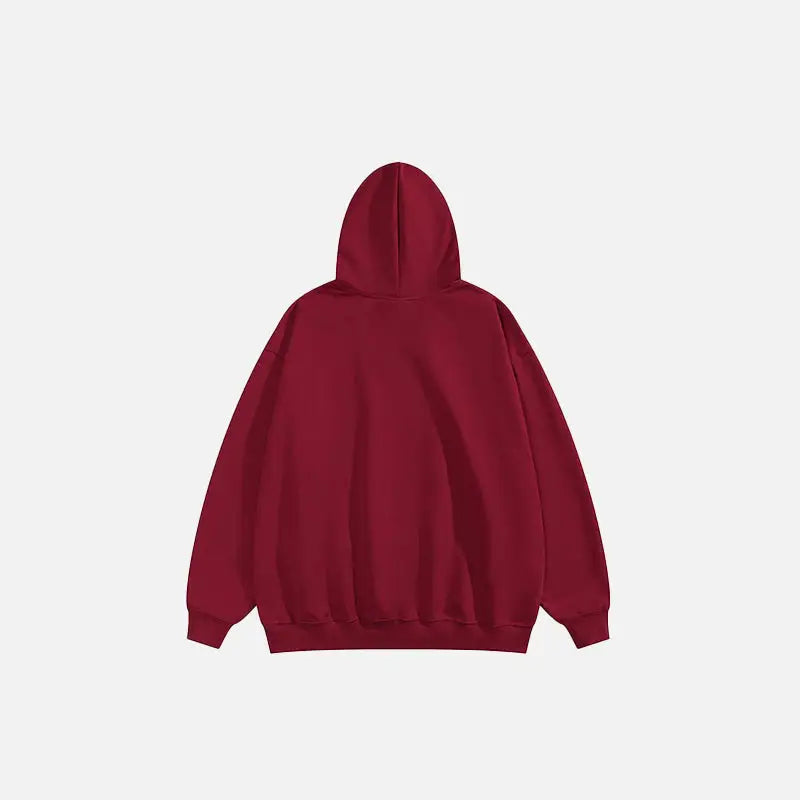 Got luck y2k letter print hoodie for stylish streetwear fashion - hoodies