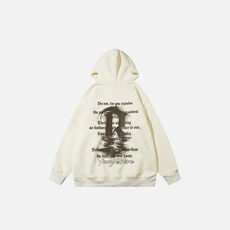 Graffiti oversized hoodie for y2k style and comfort - hoodies