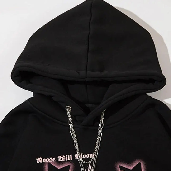 Gradient graphic oversized hoodie for ultimate comfort and style - hoodies