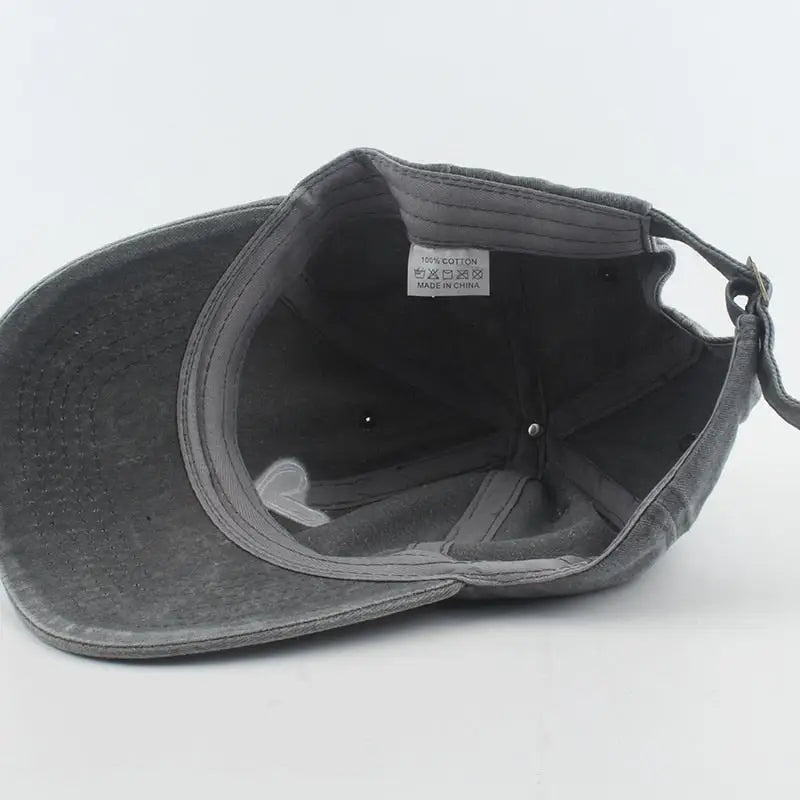 Y2k heart embroidery cap for stylish comfort - caps