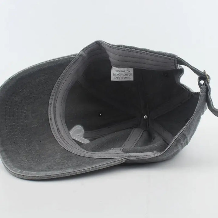 Y2k heart embroidery cap for stylish comfort - caps