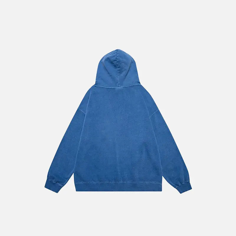 Heart poetry y2k graphic print hoodie for stylish comfort - hoodies