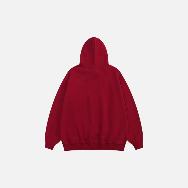 Y2k oversized hoodie for comfortable warmth on cold days - hoodies