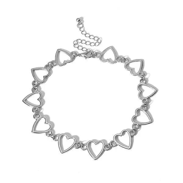 Y2k full zip jacket for stylish comfort - necklace