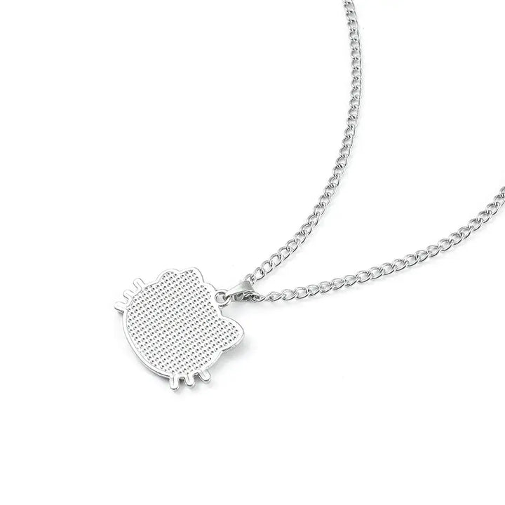 Hello kitty y2k wide pendant necklace for a stylish statement - necklaces