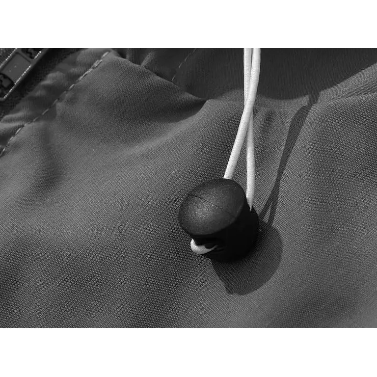 Y2k hooded windbreaker jacket for all seasons - jackets