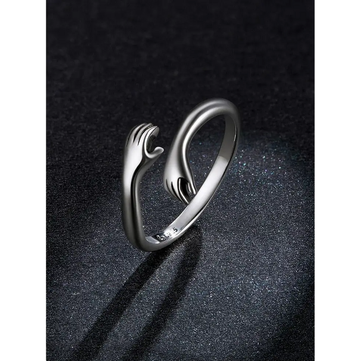 Bague câlin y2k en argent sterling 925 - rings