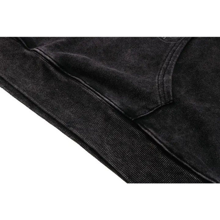 Hungry demon print hoodie y2k - hoodies