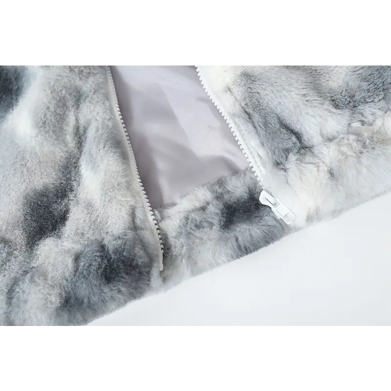 Y2k illusion jacket for confident and stylish outerwear - fuzzy jackets