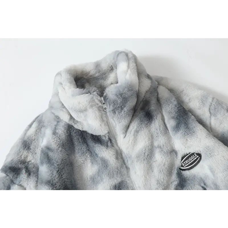 Y2k illusion jacket for confident and stylish outerwear - fuzzy jackets