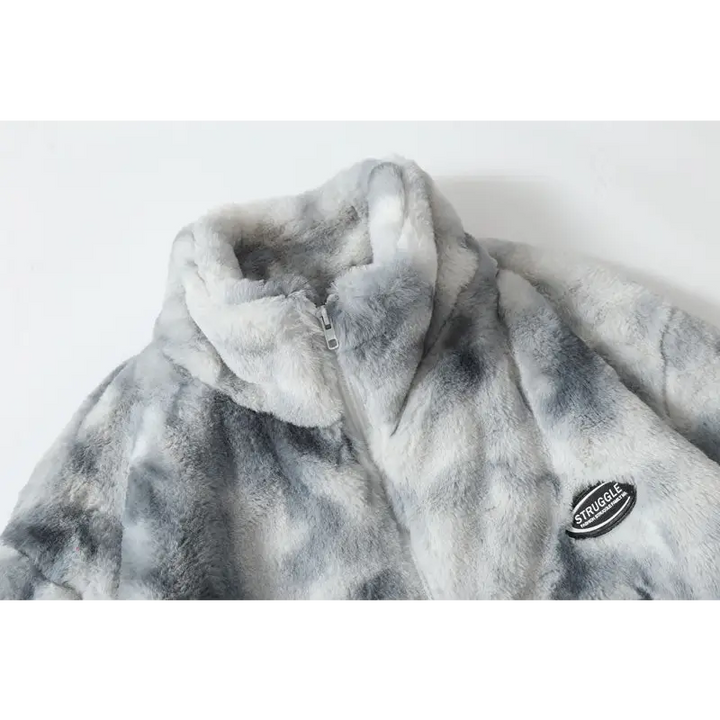 Y2k illusion jacket for confident and stylish outerwear - fuzzy jackets