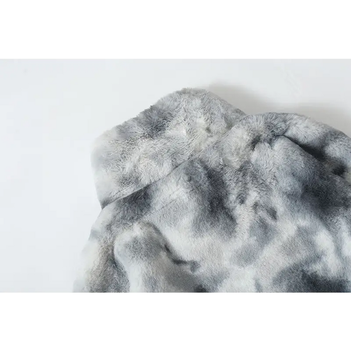 Y2k illusion jacket for confident and stylish outerwear - fuzzy jackets