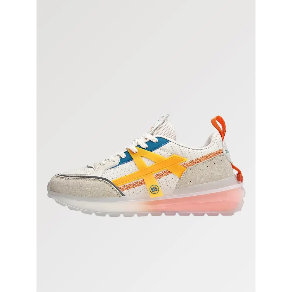 Japanese oner y2k sneakers for stylish urban fashion - gray & yellow / 6