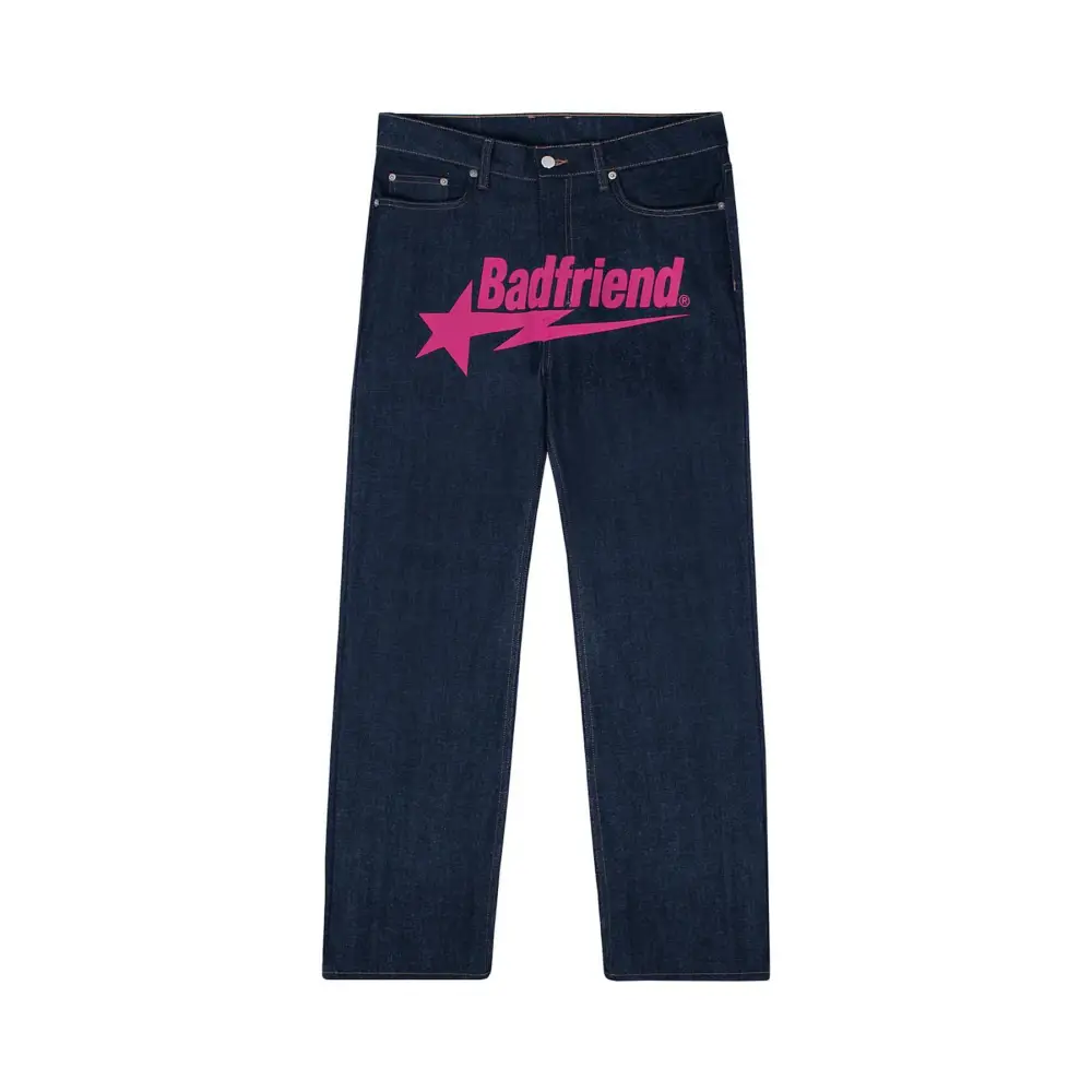 Avant-garde jeans with exclusive writing - 1 / s