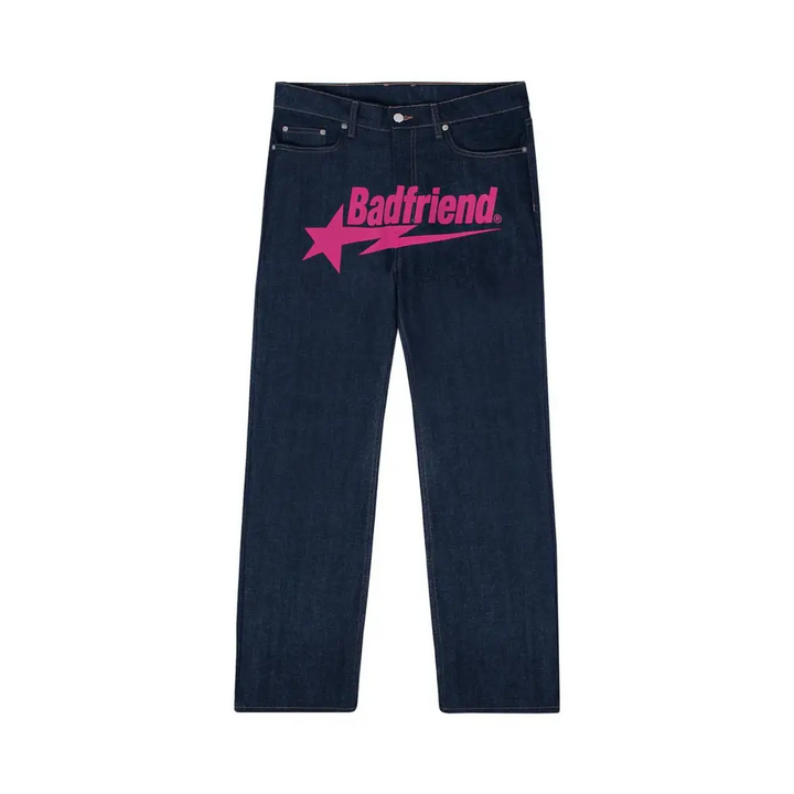 Avant-garde jeans with exclusive writing - 1 / s