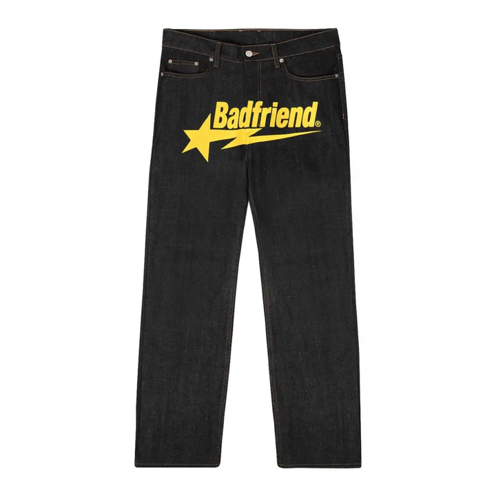 Avant-garde jeans with exclusive writing - 10 / s