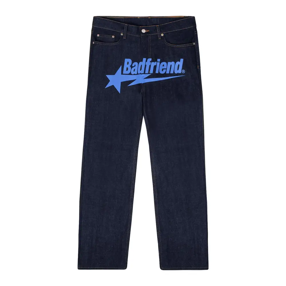 Avant-garde jeans with exclusive writing - 13 / s