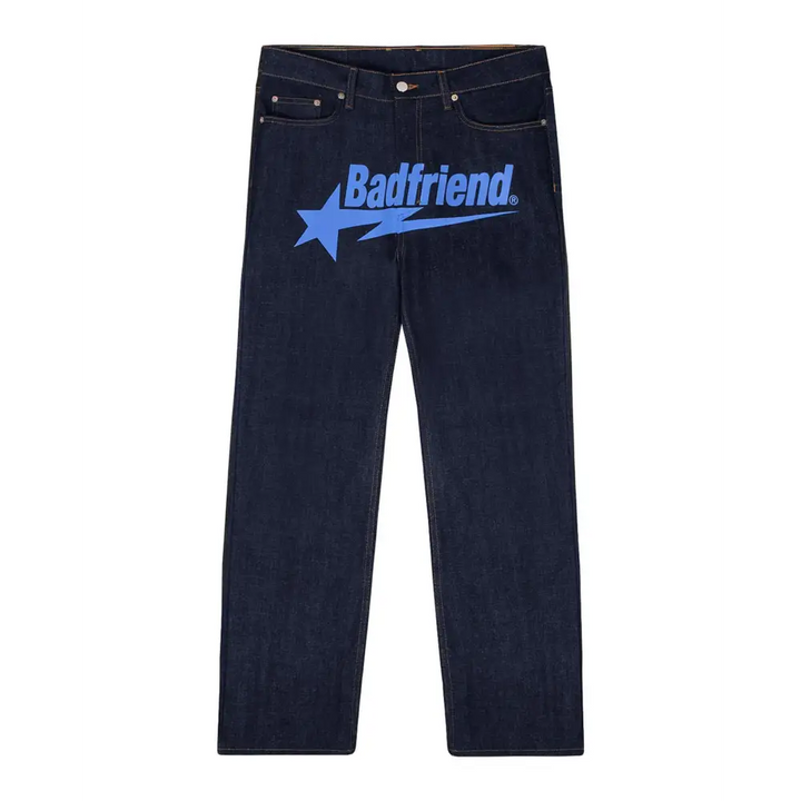 Avant-garde jeans with exclusive writing - 13 / s