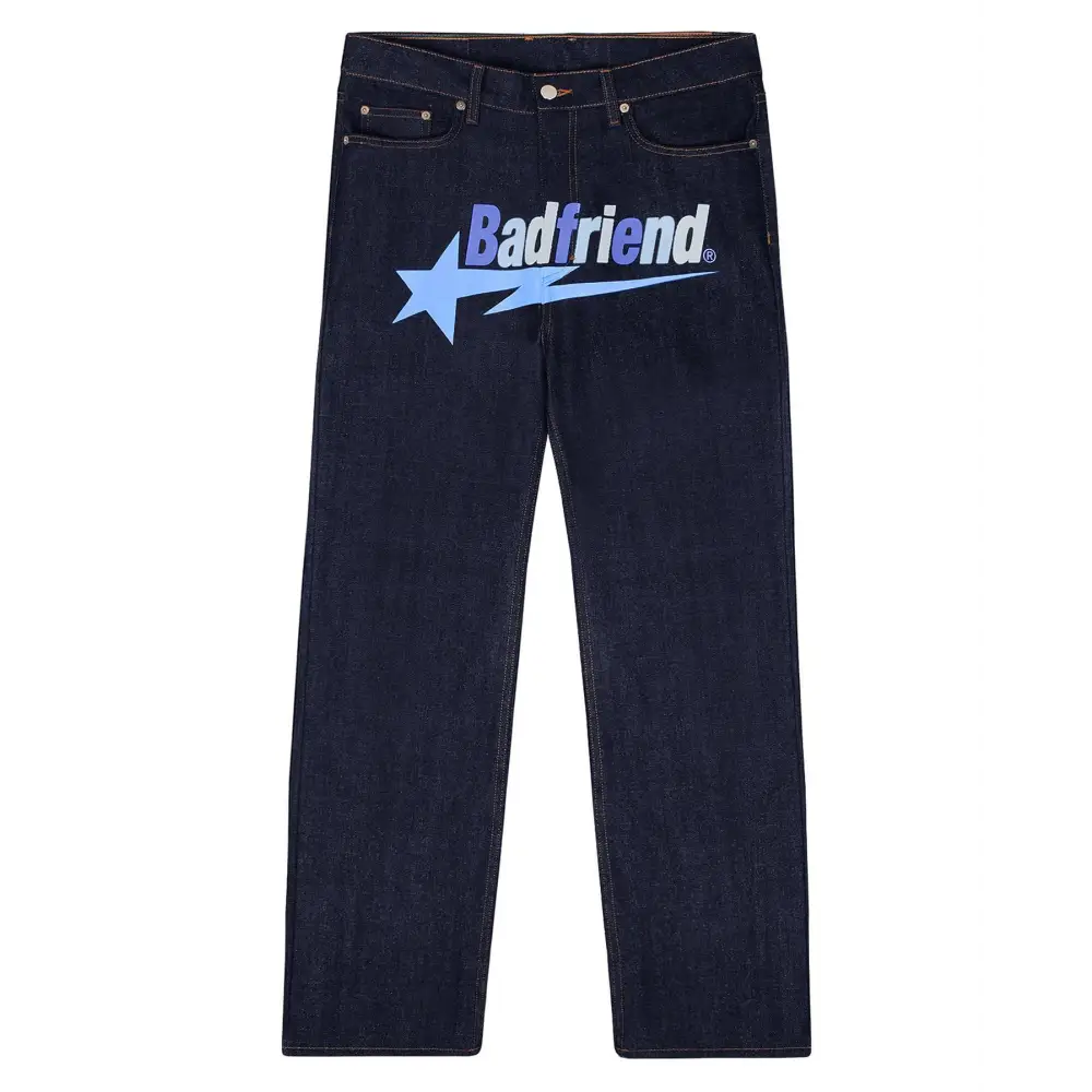 Avant-garde jeans with exclusive writing - 15 / s