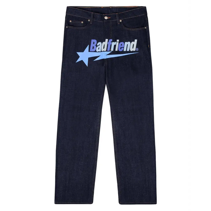 Avant-garde jeans with exclusive writing - 15 / s