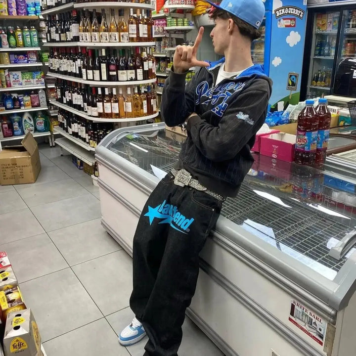 Avant-garde jeans with exclusive writing - 3 / s