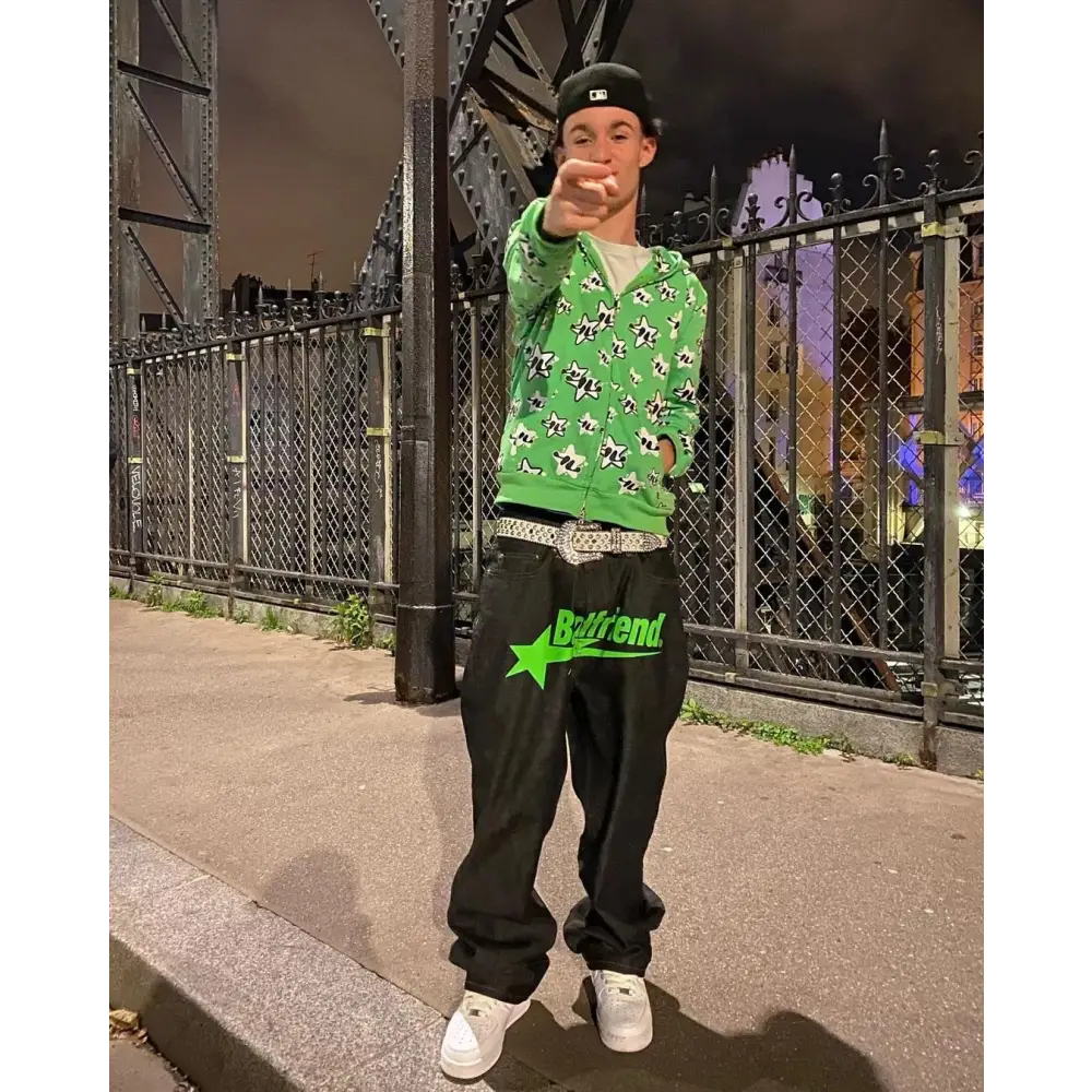 Avant-garde jeans with exclusive writing - 4 / s